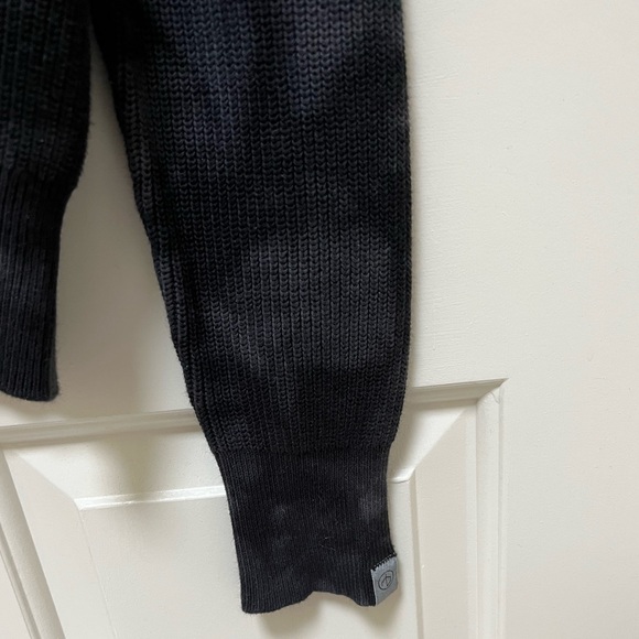 Rag and Bone Dexter Dye Crew Sweater - Men’s small - black - Picture 8 of 12